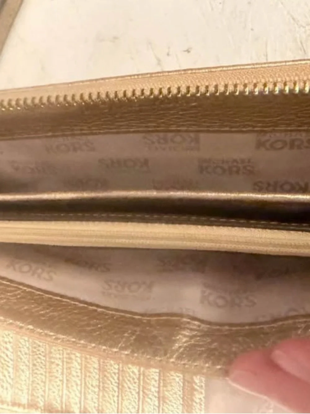 Michael Kors Metallic Gold Women’s Wallet
